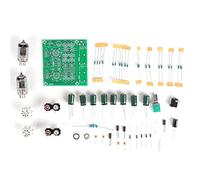 Kit de preamplificador estéreo DIY con tubos 6J1 de clase J, función de refuerzo integrada, entrada AC de 12 V, compatible con 990 Pro replacement cable y válvulas preamp