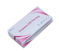 Kit de predicción de ovulación confiable de 10 piezas, tira de prueba LH segura e higiénica fácil de operar, paquete individual de predicción de ovulación para prueba de ovulación