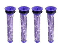 Kit de prefiltros y posfiltros, compatible con Dyson V7 y V8 Absolute Animal, repuesto de filtro for aspiradora inalámbrica.(4 Pre Filter)
