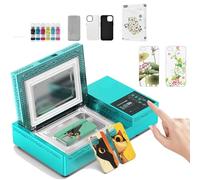 Kit de prensa de calor para impresión personalizada de fundas de teléfono, calentamiento rápido a 180 °C con impresora de sublimación de tinte