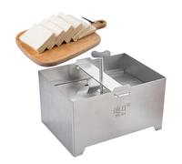Kit De Prensa De Queso - Kit De Producción De Paneles De Acero Inoxidable, Molde De Paneles De Drenaje De Suero De Leche | Herramienta Efectiva Para Presionar Paneer, Herramienta De Dren