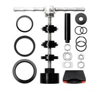 Kit de prensa de rodamientos de bicicleta, kit de herramientas de instalación y extracción de pedalier de bicicleta para ejes PF30 BB386