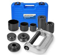 Kit de prensa de rótula y herramienta de extracción de juntas de cardán DAYUAN con adaptadores para 4x4 para la mayoría de coches y camiones ligeros con tracción en 2 y 4 ruedas con estuche de