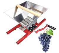 Kit De Prensado De Sidra Y Vino Para El Hogar | Prensa Y Triturador De Frutas Manual De 7 L Con Accesorio Raspador, Capacidad De 40 Kg/h Para Frutas, Uvas Y Zumos.,Grape crusher