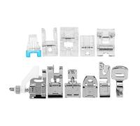 Kit de Prensatelas de 11 Piezas, Accesorio de Herramientas de Prensatelas para Máquina de Coser Doméstica Multifunción