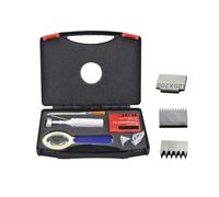 Kit de probador de adherencia de escotilla cruzada con cuchillas de 1 mm/2 mm/3 mm, lupa, mango, cepillo y cinta de 3 m