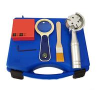 Kit de probador de ranura cruzada 3 en 1, medidor giratorio de adherencia de ranura cruzada con cuchillas de 1 mm/2 mm/3 mm