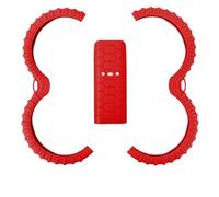 Kit de protección, Compatible con DJI Avata 2, Protector de parachoques anticolisión con cubierta for Dron, accesorios(2-IN-1 Red)