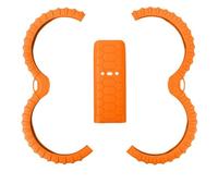 Kit de protección, Compatible con DJI Avata 2, Protector de parachoques anticolisión con cubierta for Dron, accesorios(2-IN-1 Orange)