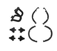 Kit de protección con cubierta de arañazos de impacto y trípode plegable que aumenta la altura para DJI NEO 2 para proteger el dispositivo y soportar un uso estable (negro)