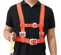 Kit de protección contra el otoño del arnés de seguridad, arnés de escalada - Haz escalada multifuncionalidad ajustable | Ropas de retención y cordones seguros para mujeres, hombres, adultos
