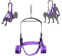 Kit de protección contra la lluvia, columpio giratorio de 360°, juego de columpio Love como manta, sostiene juguetes sexuales de 180kg para juegos de sujeción