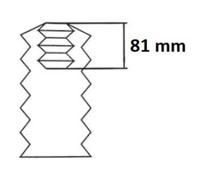 Kit de Protección contra polvo, kit de Protección de amortiguadores KYB 910367