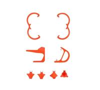 Kit De Protección De Diseño Ligero, Compatible Con Trípode DJI NEO, Lente De Protección De Hélice, Parachoques Anticolisión Y Antiarañazos(Orange set)