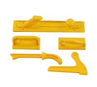 KIT de protección de manos con bloque de empuje de seguridad, traje de sierra de mesa para carpintería, aprendiz de carpintero, MATERIAL ABS amarillo