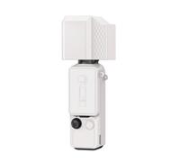 Kit de Protección de Silicona de 4 Piezas para dji Osmo Pocket 4 Pro - Cubierta Completa del Cuerpo, Lente, Pantalla y Asa con Correa Antipérdida (Blanco)