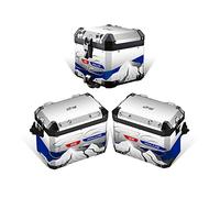 Kit de protectores adhesivos para maletas, revestimiento completo, compatible con BMW ALU 2° Modelo R 1250 GS ADV Rallye Mountain Style VA2-FM-051