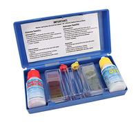 Kit de Prueba de Agua de Piscina, Kit de Prueba de PH de Piscina, Caja de Prueba de Calidad del Agua Caja de Prueba de PH Al Aire Libre para Productos Químicos de Piscina Bañera