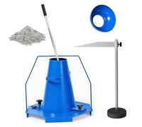 Kit de prueba de asentamiento de hormigón de alta resistencia, equipo de prueba de trabajabilidad del hormigón, ideal para experimentos de laboratorio e inspección de obras en obra.