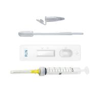 Kit de prueba de embarazo | Dispositivo de detección de relaxina | Prueba de tira canina veterinaria casera | Detección temprana rápida de embarazo de 5-10 minutos con lanceta, tubo amortiguador y