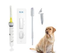 Kit de prueba de embarazo para perros, detección precisa de prueba de embarazo para perros, detector de embarazo para perros, kit de prueba de embarazo en casa, tubo de prueba con tarjeta de punción