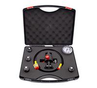 Kit de Prueba de Manómetro 0-25MPA Tipo Cinco Adaptador de Válvula de Carga de Nitrógeno para Acumulador Hidráulico (5 tipos de hilos)
