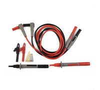 Kit de prueba de multímetro, juego 12 en 1 con puntas de sonda de plátano de 4 mm, 2 mm y 0,3 mm, para clips ALLIGATOR, cables de extensión de 3 pies, clasificación CAT III 1000 V para pruebas y
