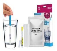 Kit de prueba de plomo hágalo usted mismo para agua - detección rápida de plomo para agua potable | Probador de calidad del agua en el hogar fiable para , pozos y ro