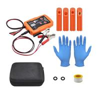Kit de prueba de presión de combustible - Limpiador de inyectores de coche | Kit de reparación compacto para limpieza y prueba de sistemas de inyección con función de extracción para coche