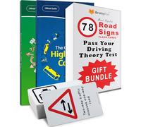 Kit de prueba de teoría de conducción 2025: incluye el libro oficial del código de carretera 2025 del Reino Unido, libro de señales de tráfico y tarjetas flash 78 Road Signs. Regalos de cumpleaños 16