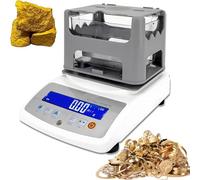 Kit de prueba digital de oro, medidor de densidad automático para metales preciosos y plásticos con detección de precisión de 0,005 g
