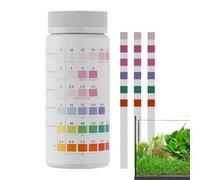 Kit de Pruebas para Agua de Acuario | 100 Unidades para Agua Dulce - Papel Analizador de Calidad del Agua 6 en 1 para Piscinas Caseras Spa Uso Diario y Profesional