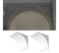 Kit de puerta con arco espuma EPS | Moldura de puerta de arco de varios tamaños: for arco curvo de paneles de yeso(42x42x42cm)