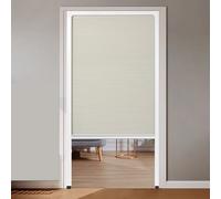 Kit de puerta corredera telescópica sin taladro, 71 x 196 cm, diseño plegable no tejido para una fácil instalación, ideal para puertas interiores y exteriores, funcionalidad de arriba hacia abajo