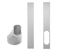 Kit de puerta de ventana de aire acondicionado portátil,placa de sellado de ventana ajustable,placa deslizante de ventana,con adaptador de ventana de 5.9 pulgadas,panel de sellado universal de CA(B)