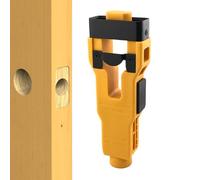 Kit de puerta, herramienta de pestillo, cerradura de sierra perforadora precisa de 3.5 pulgadas y cortador de mortaja con mango ergonómico, suministros de cincelado multiusos para profesionales