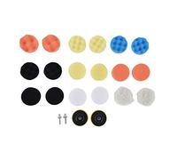 Kit de pulido de esponja para coche, almohadillas para pulir, esmalte de sellado con cera, 3 pulgadas