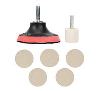 Kit de Pulido de Vidrio, Removedor de Rayones de Vidrio, Kit de Pulido en Polvo de óxido de Cerio para Parabrisas y Vidrio