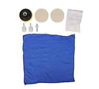 Kit de pulido eliminador de arañazos de vidrio para restauración de parabrisas de coche, accesorios fáciles de eliminación de arañazos de vidrio