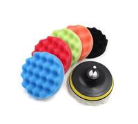 Kit de pulido for coche de 3/5/6/7 pulgadas, almohadilla de pulido, disco abrasivo, esponja, almohadillas de espuma, pulidor for reacondicionamiento de faros.(8pcs 5 inches)