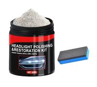 Kit De Pulido Para Faros 80ml Polvo Para Eliminar Arañazos De
