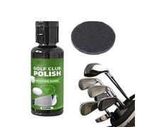 Kit De Pulido Para Palos De Golf | con Esponja Eliminador de Arañazos y Óxido de Larga Duración - Limpiador De Palos, Crema Y Restaurador De Brillo | Para Golfistas Aficionados Y Profesionales