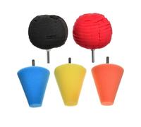 Kit de Pulido para Taladro 5 Piezas de Esponja Lavable y Reutilizable