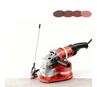 Kit de pulidora eléctrica de hormigón de 3800 W, ajuste de 6 velocidades y molienda de bordes de 90° para un pulido sin costuras en superficies de granito, mármol, cemento y epoxi