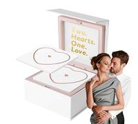 Kit de pulsera permanente - Juego de joyas de cierre de acero inoxidable, cadena de bloqueo para siempre | Elegancia refinada kit de brazalete permanente con bloqueo de corazón, parejas unisex y pulse