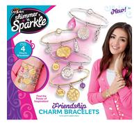 Kit de pulseras con dijes de moda Shimmer N Sparkle de Cra-Z-Art