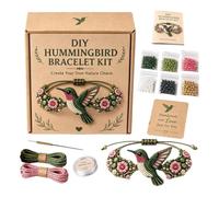 Kit de pulseras de animales con cuentas para hacer tú mismo, bonito juego