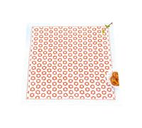 Kit de puntadas Hitomezashi Sashiko estampado por Olympus "Hana Fukin Konpeitou"