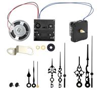 Kit de puntero de reloj, kit de reparación de reloj de caja de música, con movimiento y manecillas, para los modos Westminster Timbre y Bell Strike, 13 mm/17 mm (A)