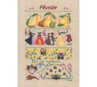 Le Bonheur des Dames Kit de punto de cruz y Petit Point, color blanco